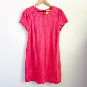 Anthropologie Maeve Textured Short Sleeve Dress